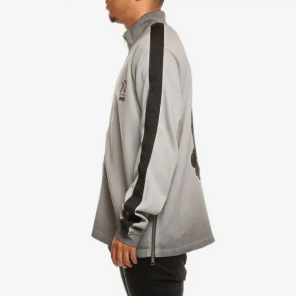 THE WEEKND XO PUMA X WASHED TRACK TOP IN ASHPALT LARGE - Picture 6 of 14